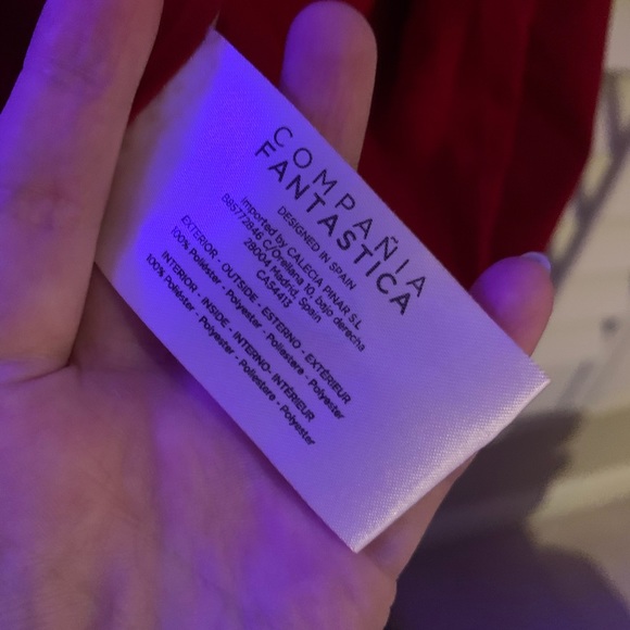 Jenga Burgundy Jacket - Picture 3 of 3